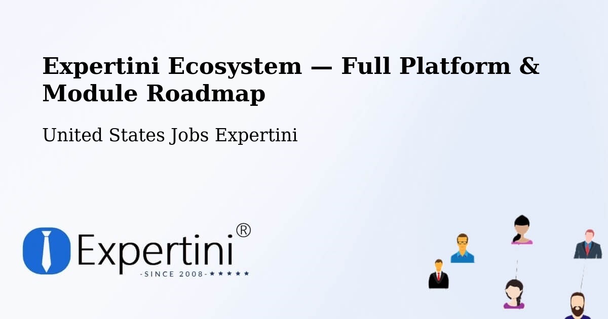 Expertini Ecosystem — Full Platform & Module Roadmap – Waterloo