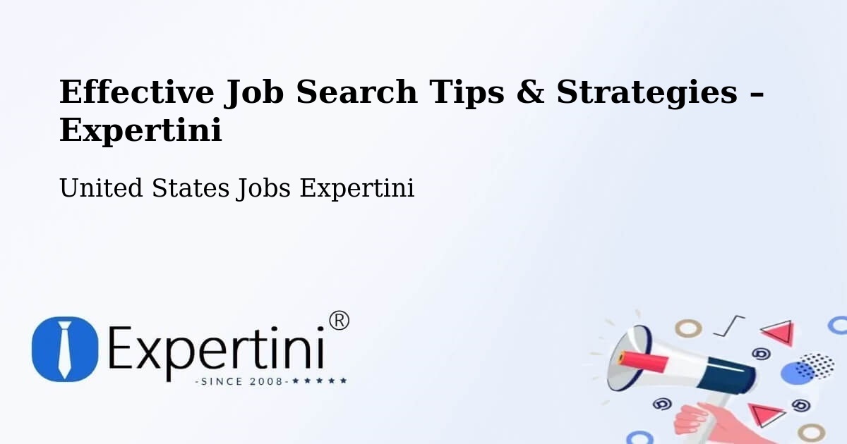 Job Search Tips & Strategies for Job Seekers – Waterloo - Waterloo, United States Jobs Expertini
